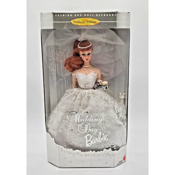 Barbie Wedding Day Barbie Doll Mattel Reproduction Collector Edition 1996